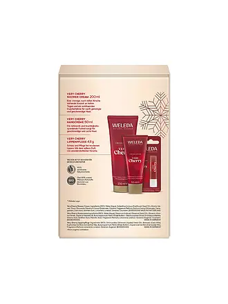 WELEDA | Geschenkset Limited Edition Very Cherry 200ml / 50ml / 4,8g | 